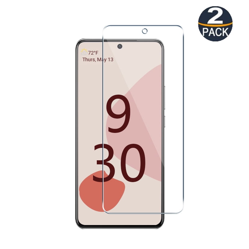 PST [2 Packs] Google Pixel 6A Screen Protector, Premium Tempered Glass Screen Protector with Case Friendly & Bubble Free