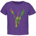 thumbnail image 1 of Mardi Gras Crawfish Toddler T Shirt, 1 of 1