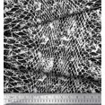 thumbnail image 3 of Soimoi Polyester Crepe Fabric Snake Animal Skin Fabric Prints by Yard 42 Inch Wide, 3 of 3