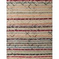 thumbnail image 1 of Ahgly Company Machine Washable Indoor Rectangle Abstract Light French Beige Brown Area Rugs, 4' x 6', 1 of 7