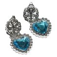 thumbnail image 4 of Parure de bijoux bleue 4 pièces - Accessoire de costume, 4 of 5