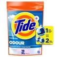 thumbnail image 1 of Tide Capsules de Détergent à Lessive Odeur + Oxi, Parfum Original, Anti-Odeurs + Anti-Taches Avancés, 18 Unités, 1 of 18