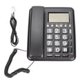 thumbnail image 2 of Home Phone,Corded Telephone Caller ID Corded Telephone Office Landline Effortless Installation, 2 of 14
