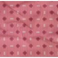 thumbnail image 4 of oneOone Organic Cotton Poplin Twill Fabric Geometric Hash & Stripe Block Print Fabric BTY 42 Inch Wide, 4 of 4