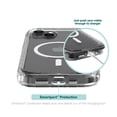 thumbnail image 4 of Étui robuste compatible avec MagSafe de Onn. pour iPhone 16e / iPhone 15 / iPhone 14 / iPhone 13, 4 of 7
