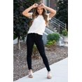 thumbnail image 4 of Kan Can Women's High Rise Skinny Jeans 9 Black KC6009BK, 4 of 4
