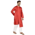 thumbnail image 2 of Atasi Kurta Pyjama Indien Ensemble 2 Pcs pour Hommes Tenue de Fête Robe Traditionnelle Tenue Ethnique, 2 of 7