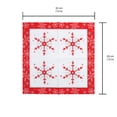 thumbnail image 5 of Christmas Red and White Snowflake Paper Luncheon Napkin, 13" x 13", 18 Count, Tableware Sets, Holiday Time, 5 of 5