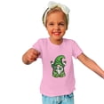 thumbnail image 4 of EGNMCR Chemisiers et Chemises à Manches Courtes à Col Rond Tout-Petits Enfants Garçons Filles Mode Mignon Col Rond Imprimé Haut à Manches Courtes Blouse Fille, 4 of 6