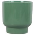 thumbnail image 1 of Mainstays 6in Petra Small Ceramic Green Planter, 1 of 6