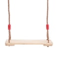 thumbnail image 3 of Durability Swing, Wood Swing, Metal Adjusting Buckle For Children Home Adults Gift Large, 3 of 8