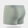 thumbnail image 2 of StSilkitty 1 Pack Men's Breathable Boxer Briefs Mid Waist Elastic Underwear No Riding up Lightweight Underpants, 2 of 3
