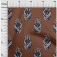 thumbnail image 1 of oneOone Cotton Silk Fabric Leaves & Floral Block Decor Fabric Printed BTY 42 Inch Wide, 1 of 6