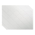 thumbnail image 1 of Fasade Monaco Vinyl 18in x 24in Matte White Backsplash Panel 5 Pack, 1 of 5