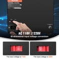 thumbnail image 3 of VEVOR Voltage Converter Transformer, 3000W, Heavy Duty Step Up/Down Transformer, Convert from 110 Volt to 220 Volt and  from 220 Volt to 110 Volt, with US Outlet EU Outlet 5V USB Port, CE Certified, 3 of 9