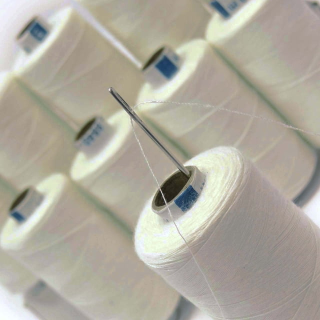 Quilting Sewing New Spun Wholesale Spool Polyester Thread 20 Pcs Grey Supplies
