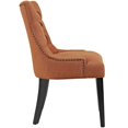 thumbnail image 3 of Hawthorne Collections Chaise Latérale de Salle à Manger Moderne, Orange (Ensemble de 1), 3 of 5