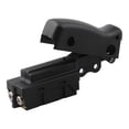 thumbnail image 1 of Trigger Switch 153609-00 For DW708 Miter Saw Types 2 3 4 Replacement Part For Power Tools On Off Variable Control Electric Braking Function Black Plastic Housing, 1 of 7