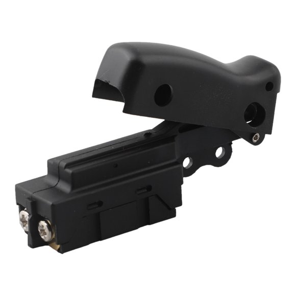 Trigger Switch 153609-00 For DW708 Miter Saw Types 2 3 4 Replacement Part For Power Tools On Off Variable Control Electric Braking Function Black Plastic Housing