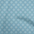 thumbnail image 1 of oneOone Velvet Baby Blue Fabric Asian Floral Block Sewing Craft Projects Fabric Prints By Yard 58 Inch Wide, 1 of 3