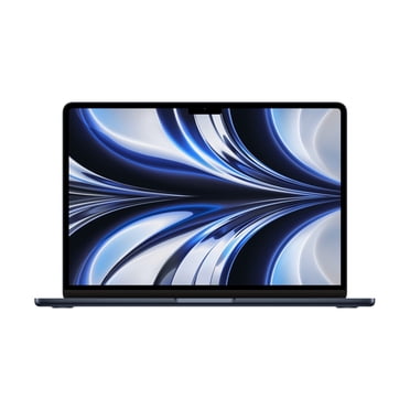 Refurbished Macbook Air 13.6-inch (8GPU, Midnight) 3.5Ghz 8-Core M2 (2022) Laptop 256 GB Flash HD & 8GB RAM-Mac OS (Certified, 1 Yr Warranty)