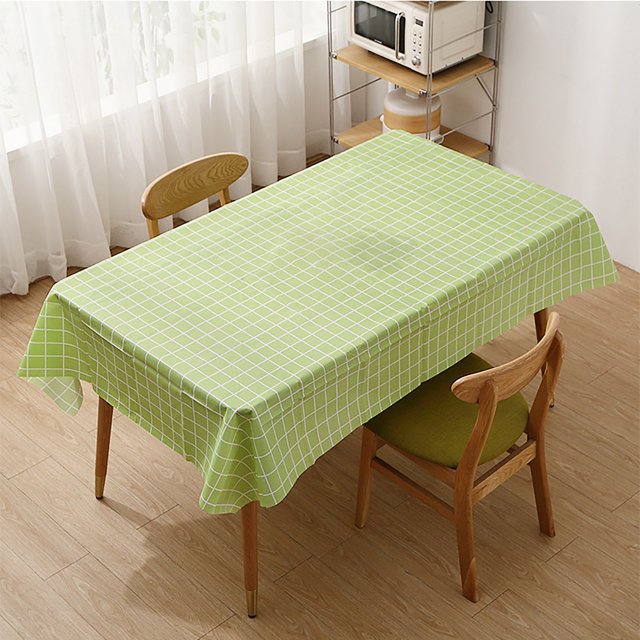 Nappe à Carreaux Rouge et Blanche pour Pique-Nique, Housse de Table Jetable Rectangulaire en Vichy, Couvre-Table pour Anniversaires, Carnavals, Fêtes, Nappe d'Hiver Jetable, Nappe Moderne d'Extérieur, Protection contre les Chats
