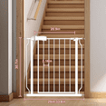 thumbnail image 3 of 48-57" Extra Wide Pet Gate for Doorway, Pressure-Mounted Dog Gate, 3 of 7