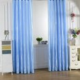 thumbnail image 1 of Nouveau Rideau à Poche pour Tringle Couleur Unie Satin Rideau de Chambre Panneau Rideaux de Fenêtre, 1 of 1