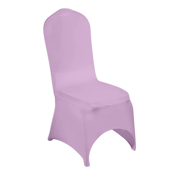Hotel Wedding Banquet Chair Covers High End Polyester Elastic White Seat Covers for Elegant Events and Venues