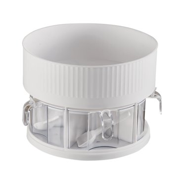 Japceit Organizer Kitchen Storage Turntable For Cabinet, Pantry, Refrigerator, Countertop Spinning Organizer For Spices, Condiments, Baking