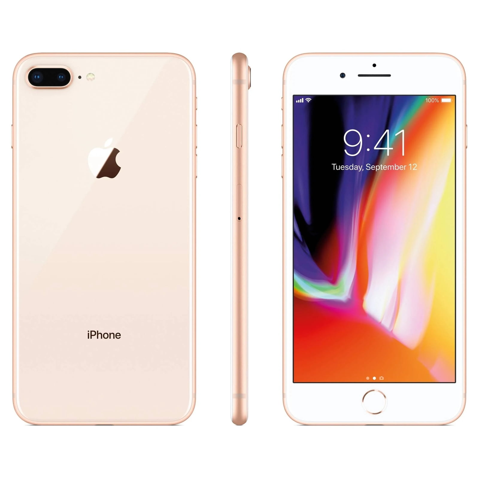 Restored Apple iPhone 8 Plus 64GB Smartphone Unlocked Good