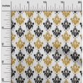 thumbnail image 1 of oneOone Polyester Lycra Fabric Ethnic Ikat Decor Fabric Printed BTY 56 Inch Wide, 1 of 4