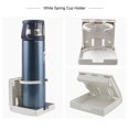 thumbnail image 3 of Maoww Folding Cup Holder Universal Stable Bottle Bracket Vehicle RV Marine Boat Drinks Rack Modified Component Organization Fittings White Spring Adjustment, 3 of 9