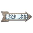 thumbnail image 1 of SignMission P-ARROW8-999750 24 Po Panneau Fléché Massachusetts, 1 of 1