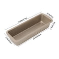 thumbnail image 3 of Dvruxg Rectangle Mini Banana Bread Loaf Pan Set, 10-Inches, Mini Loaf Pans for Baking Bread, Non-Stick Carbon Steel, Bakeware for Oven Baking, 3 of 5