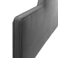 thumbnail image 2 of Dawn Full/Queen Performance Velvet Headboard - Charcoal, 2 of 7