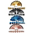thumbnail image 3 of Justharion 36 Pieces Ear Gauges Stretching Kit Plugs Expanders 14G-00G Black 36 Pcs 1Set, 3 of 6