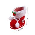 thumbnail image 3 of Iumwxz Pot à Bonbons en Forme de Botte Rouge avec Porte-Stylo Suspendu pour la Saint-Valentin Décorations de Fête de Pâques Ou de Printemps Conteneur de Rangement pour Décoration de Bonbons et Collations 15x13x6cm, 3 of 6