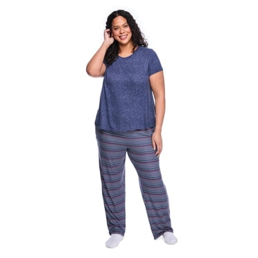 George Women's Plus Two Piece Pajama Set