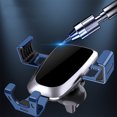 thumbnail image 2 of Lksixu Aviation Alloy Mirror Automobile Mobile Phone Bracket Vehicle-mounted Navigation Vehicle-mounted Mobile Phone Bracket Mobile Phone Rack Electronics for Home Office School, 2 of 7
