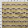 thumbnail image 3 of oneOone Cotton Poplin Fabric Chevron Ikat Print Fabric By Yard 56 Inch Wide, 3 of 4