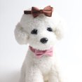 thumbnail image 3 of Detachable Bowknot Cats Collar With Bell Size Adjustable Comfortable Beautiful Solid Color Dogs Bow Tie Pets Accessories, 3 of 7