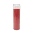 thumbnail image 1 of Unscented Jar Candle, Red, 1 of 4