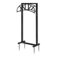 thumbnail image 1 of DOLITY Garden Hose Holder Metal Water Pipe Storage Stand Rack for Vegetable Patches 112cmx41cm, 1 of 9