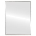 thumbnail image 1 of Singapore Framed Rectangle Mirror - Silver Leaf Brown - 21" x 31", 1 of 7