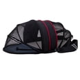 thumbnail image 3 of Pet Carrier Backpack, Expandable Cat Backpack Carrier Bottom Extension Breathable Polyester Ventilated Dual Use Dog Bag House for Small Medium Sized Pet Travel  Hiking Walking, 3 of 8