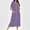 Purple#2, variant on Yanlir Womens Zip Up Robe Long Housecoat Knit Bathrobes Full Length Gradient Color Nightgown with Pockets Comfortable Sleepwear Wear for Home(Purple#1,L)