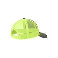 thumbnail image 2 of Top Headwear Snapback Trucker Cap - Steel Grey/Neon Yellow, 2 of 2
