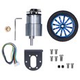 thumbnail image 2 of Encoder Motor Kit, Mini DC6V Small Speed Motor Controller 6mm Shaft  for Robot Model for DIY Engine Toy 1000RPM,600RPM,300RPM,200RPM,100RPM,70RPM,45RPM,35RPM,20RPM,12RPM, 2 of 7