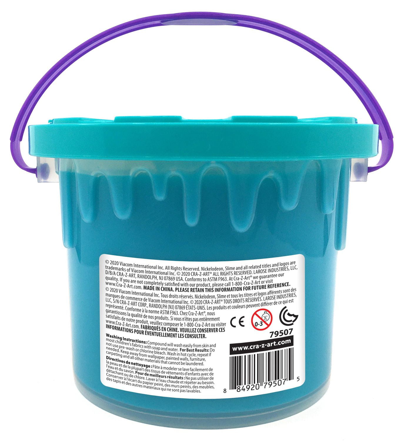 Nickelodeon 3 couleurs en 1 sirène Slime